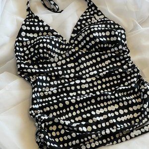 Croft & Barrow Tankini Bathing Suit Swim Halter Top